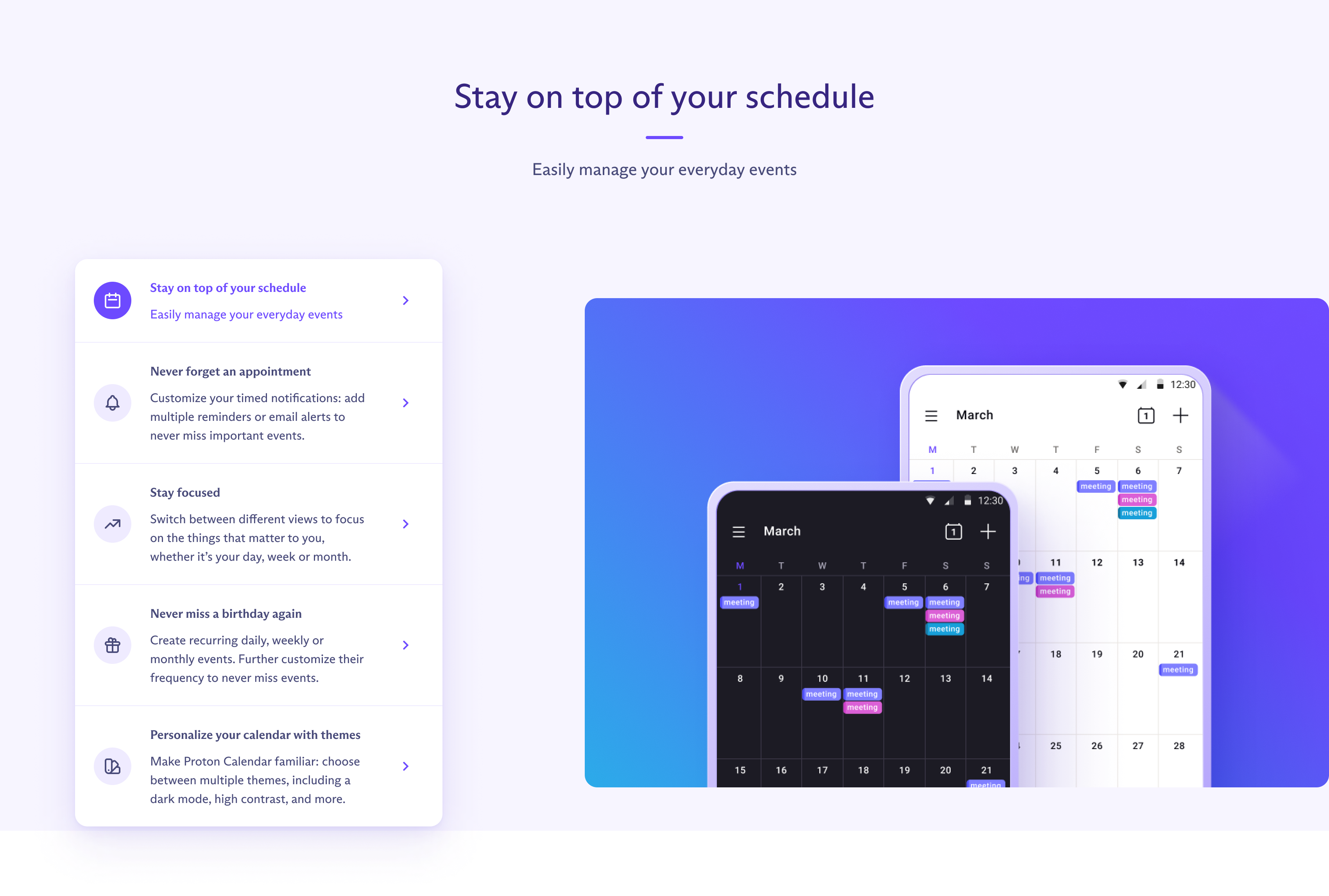 Proton Calendar encryption
